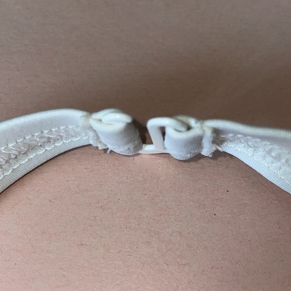 💖 J. Crew White & Dark Pink Ruffled Bikini 👙 - Picture 5 of 9